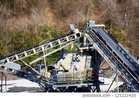 mining equipment in mountains. currently not working mining equipment in mountains. currently not working 125222420