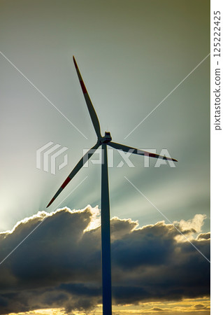 Wind plant in Europe, wind-powered generators 125222425