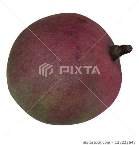 Red fruit isolated on white background Red fruit isolated on white background 125222645