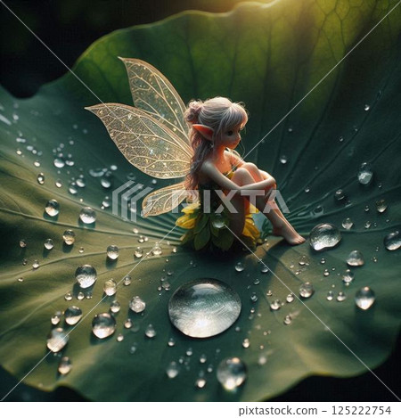 Fairies living in the forest 125222754