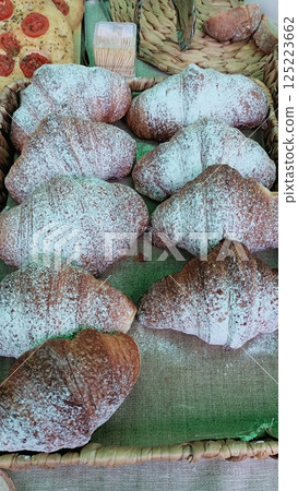 Our Bakery Offers a Delectable Selection of Freshly Baked Sweet Pastries for Sale Our Bakery Offers a Delectable Selection of Freshly Baked Sweet Pastries for Sale 125223662