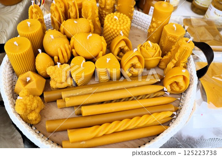 Explore our beautiful collection of Yellow Beeswax Candles in various shapes and sizes Explore our beautiful collection of Yellow Beeswax Candles in various shapes and sizes 125223738