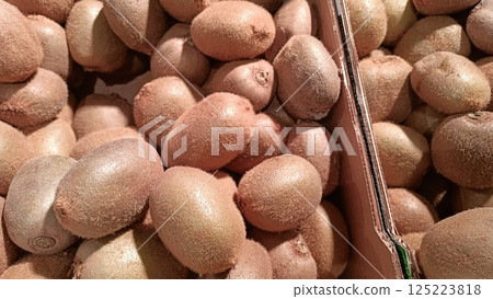 Fresh and Delicious Potatoes Showcased in the Market Display for Everyone to See Fresh and Delicious Potatoes Showcased in the Market Display for Everyone to See 125223818