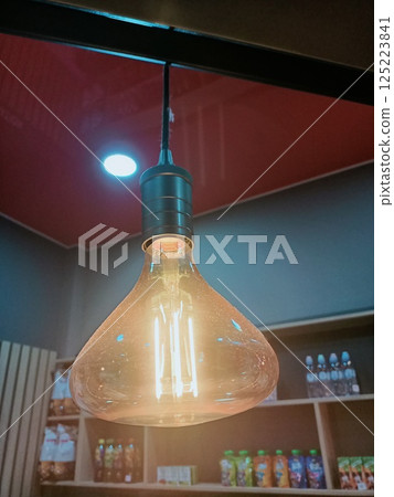 A Stylish Pendant Light Brightening and Enhancing a Contemporary Modern Space with Elegance A Stylish Pendant Light Brightening and Enhancing a Contemporary Modern Space with Elegance 125223841