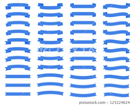 Usable ribbon material set 125224624
