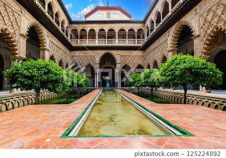 The Royal Palace of Seville, Real Alcazar. 125224892
