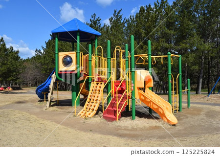 Children's park playground equipment Children's park playground equipment 125225824