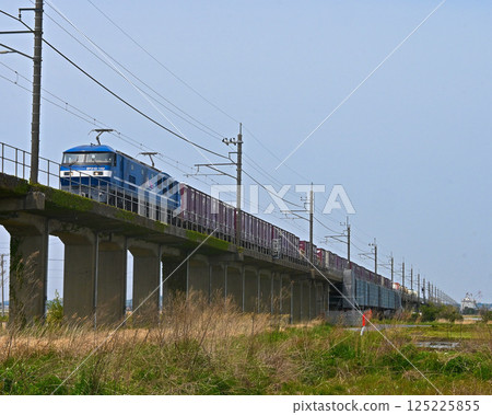 Freight train of Kashima Line 125225855