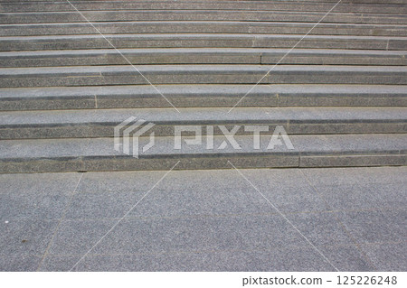 Granite stairs detail with horizontal pattern texture Granite stairs detail with horizontal pattern texture 125226248