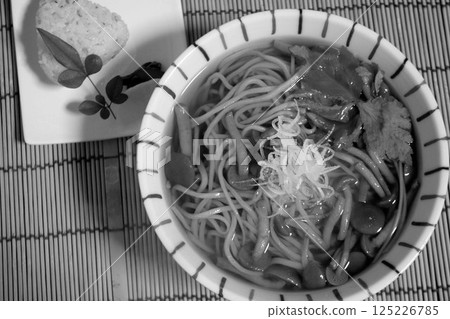 Sake wheat noodles Sake wheat noodles 125226785