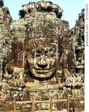 Bayon temple, a Buddhist temple in Siem Reap, Cambodia 125226843