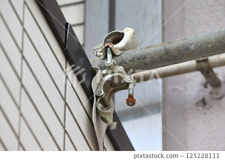 單管腳手架的管道和夾具 - 圖片 125228111