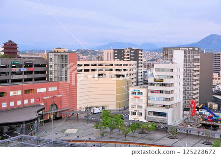 Streets of Oita Station Funai Central Exit 125228672