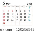 2026 Calendar May (2) 125230341