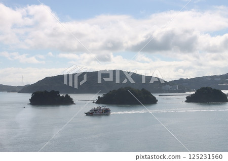 美麗的大海和天空 125231560