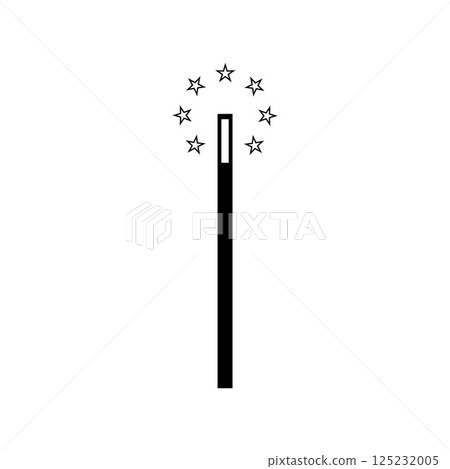 magic wand icon logo vector illustration design template magic wand icon logo vector illustration design template 125232005