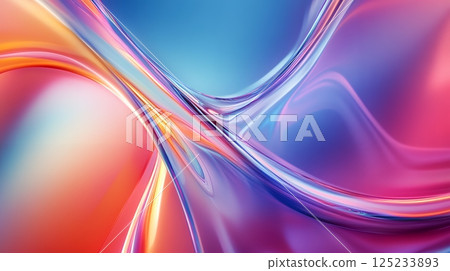 Colorful glowing abstract background 125233893