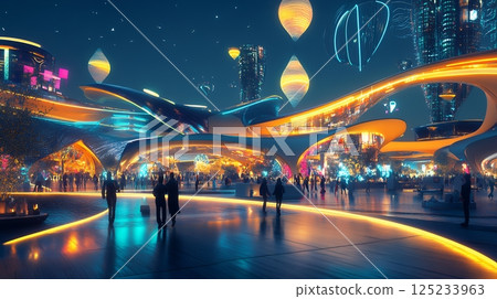 未來都市智慧城市 125233963