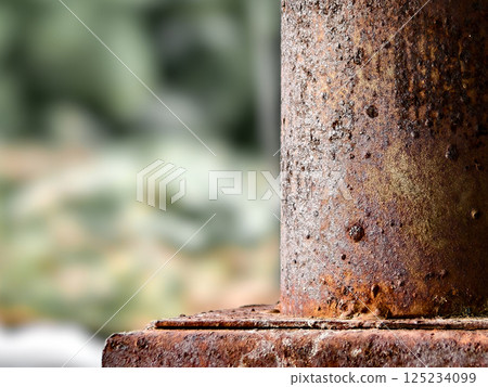 Natural Rusty Metal Surface Pattern Texture Natural Rusty Metal Surface Pattern Texture 125234099