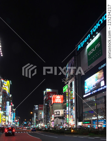 夜晚繁華的新宿歌舞伎町-城市景觀(2025年3月) 夜晚繁華的新宿歌舞伎町-城市景觀(2025年3月) 125234217