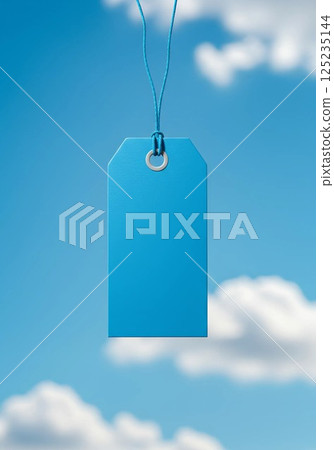 paper note with blue sky 125235144