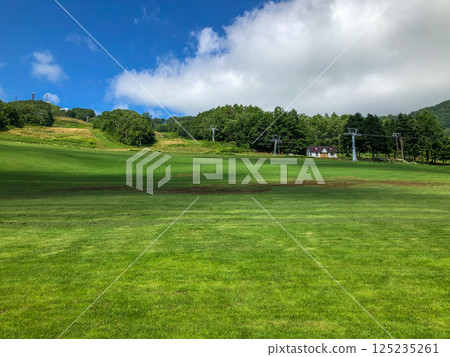 Rusutsu Resort in Hokkaido, a sunny summer plateau Rusutsu Resort in Hokkaido, a sunny summer plateau 125235261