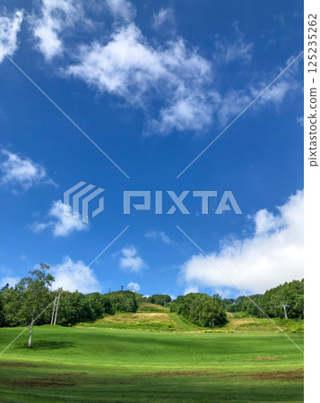Rusutsu Resort in Hokkaido, a sunny summer plateau 125235262