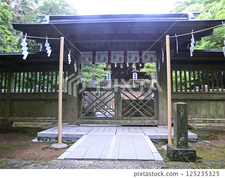伊豆下田市白濱神社本殿(靜岡縣下田市) 伊豆下田市白濱神社本殿(靜岡縣下田市) 125235325