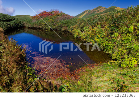飯豐山脈主山脊路線上的御手洗池和烏帽子山 125235363