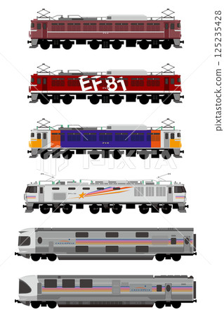 臥舖特快仙後座電力機車及客車插圖集 臥舖特快仙後座電力機車及客車插圖集 125235428