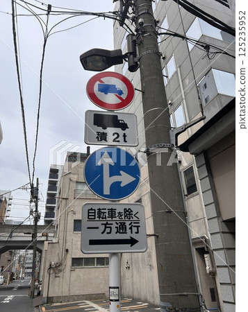 交通標誌 交通標誌 125235952