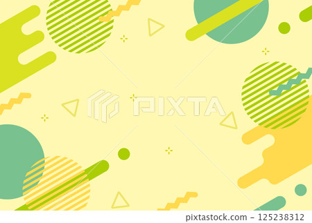 Simple background of geometric shapes 2 125238312