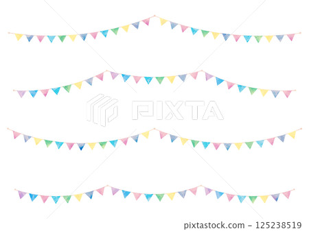 Material - Colorful Garland 2025-5 Material - Colorful Garland 2025-5 125238519