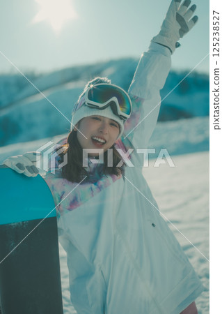 snowboarder, females, female 125238527