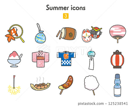 Icon Collection - Summer 3 125238541