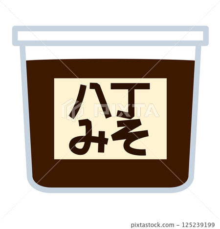 Simple Hatcho Miso icon 125239199