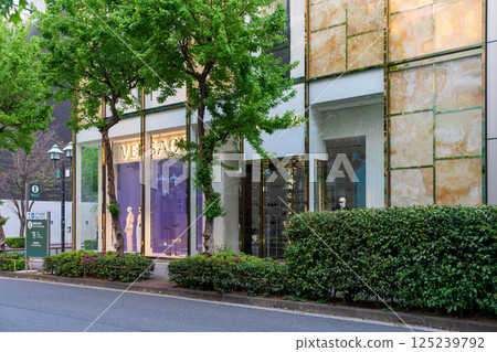 Versace Ginza Namiki Store Versace Ginza Namiki Store 125239792