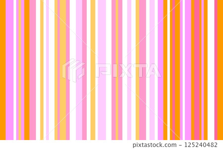 Striped pattern, pink and orange Striped pattern, pink and orange 125240482