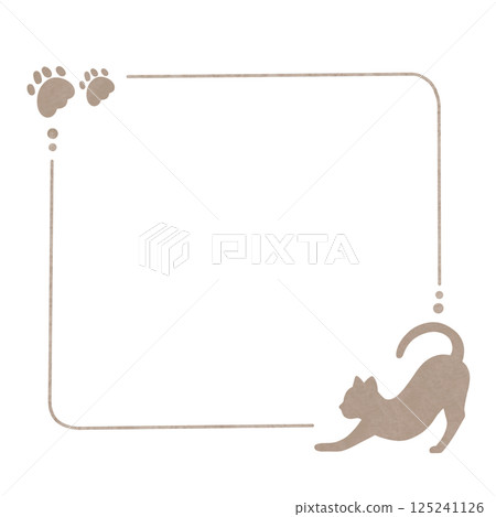 伸展貓方形框架 125241126