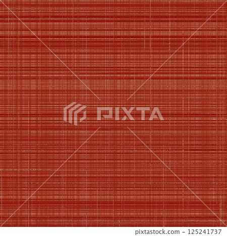 Fabric Japanese style texture illustration material Kasuri hemp style Dark dark red Hemp image 125241737
