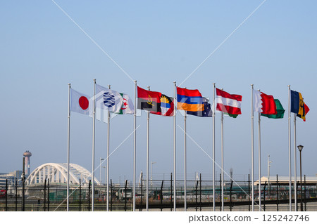 2025年大阪關西世博會國旗 125242746