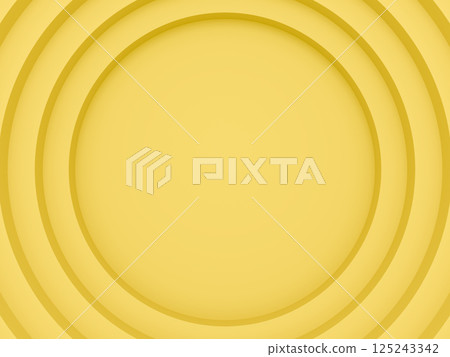 Yellow concentric staircase background 3DCG Yellow concentric staircase background 3DCG 125243342