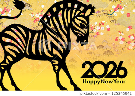 2026年新年賀卡 125245941