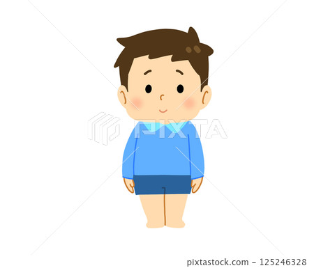 Boy standing indoors 125246328