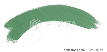 green brush isolated on transparent background green brush isolated on transparent background 125246793