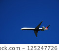 Delta Airlines plane blue sky 125247726