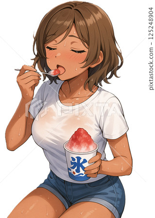 刨冰和夏天風味 125248904