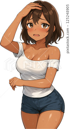 夏日揮汗如雨的時刻 125248905