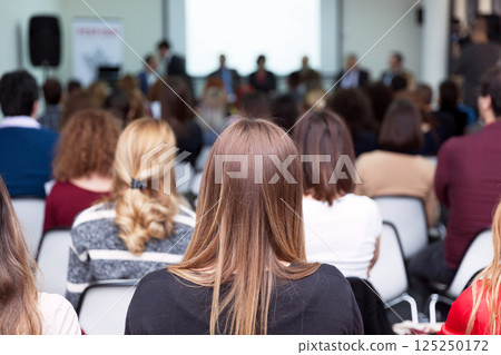 Business or professional conference 125250172