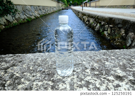 Myojin River and plastic bottles Myojin River and plastic bottles 125250191